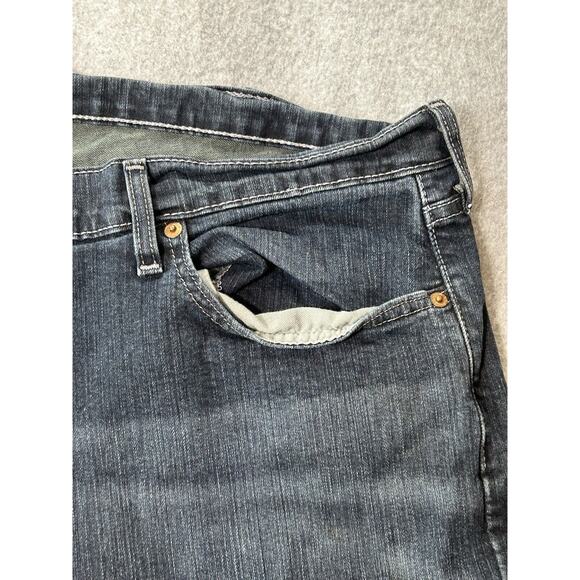 Levi Strauss 559 Jeans Men W40 L30 Blue Faded Denim Cowboy Western Relaxed - Picture 11 of 16